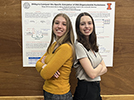 Girl power again: Morgan and Maria presenting at the Chemical Biology Area Research Conference (CBARC), January 2023